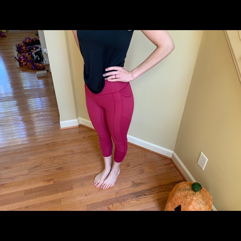 Lululemon cropped leggings